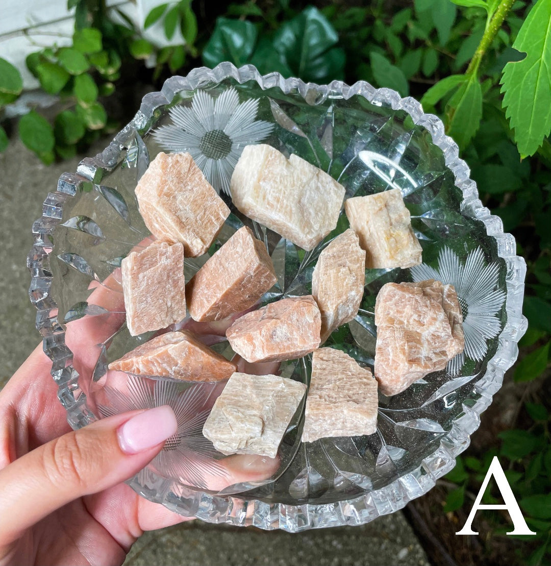 Peach Moonstone Raw