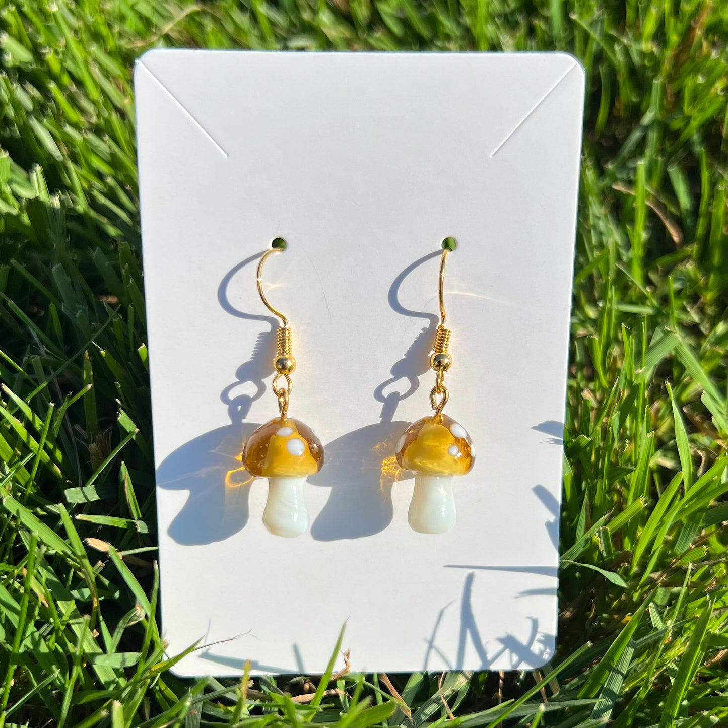 Mushroom Earrings