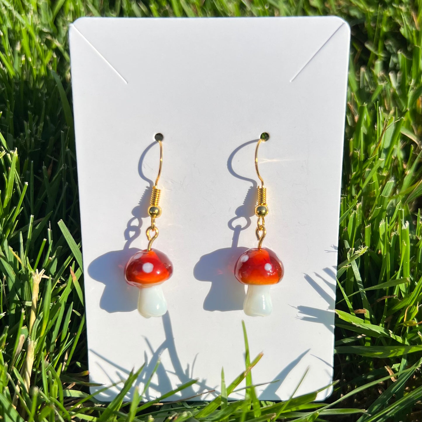 Mushroom Earrings